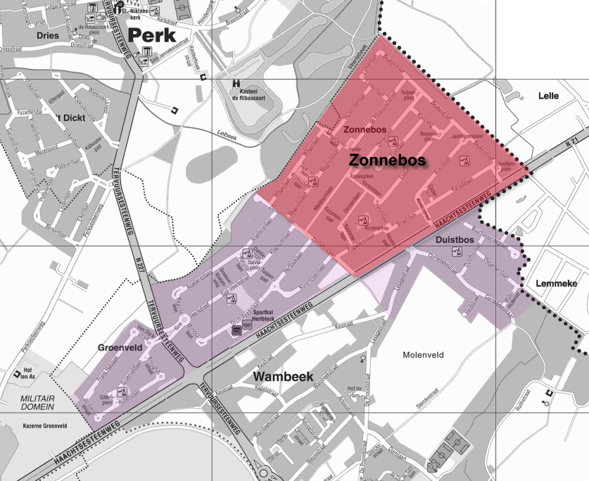 1 van de 4 wijken van BIN Bos: Duistbos